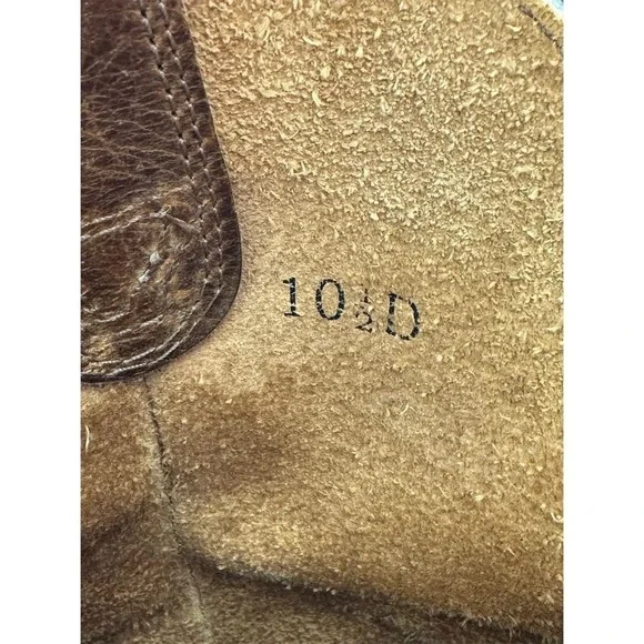 Ariat Men's Rambler Western Cowboy‎ Boots Brown Size 10D Square Toe - Picture 9 of 14